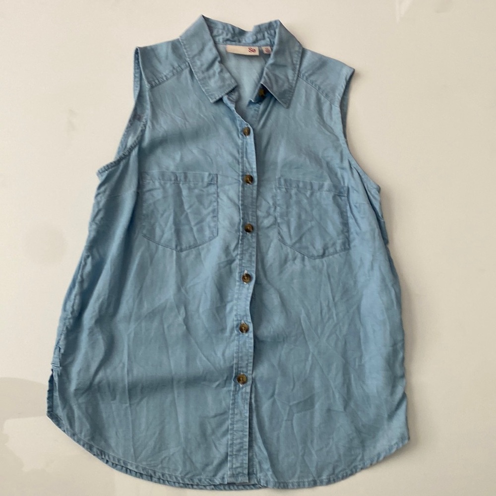 SO Denim Tank Top